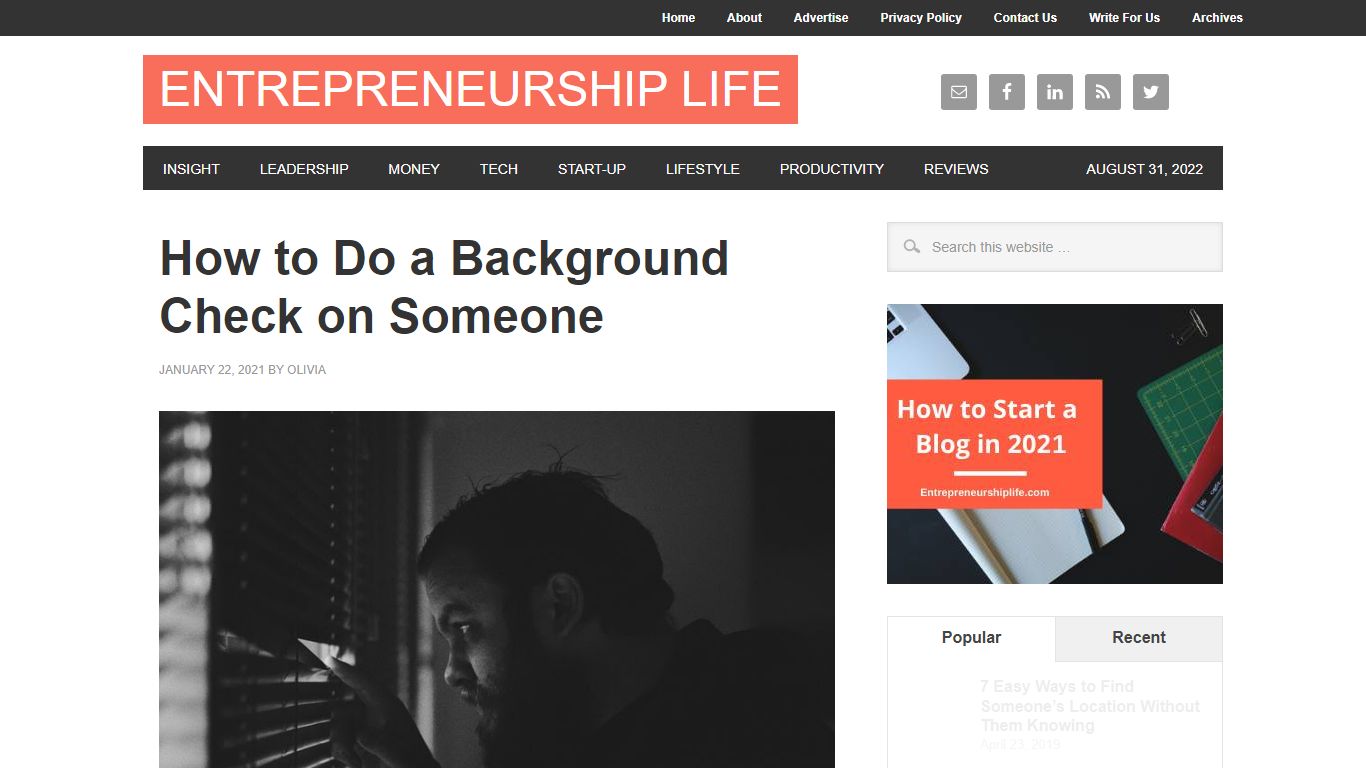 How to Do a Background Check on Someone - Entrepreneurship Life